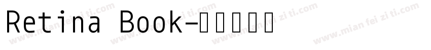Retina Book字体转换